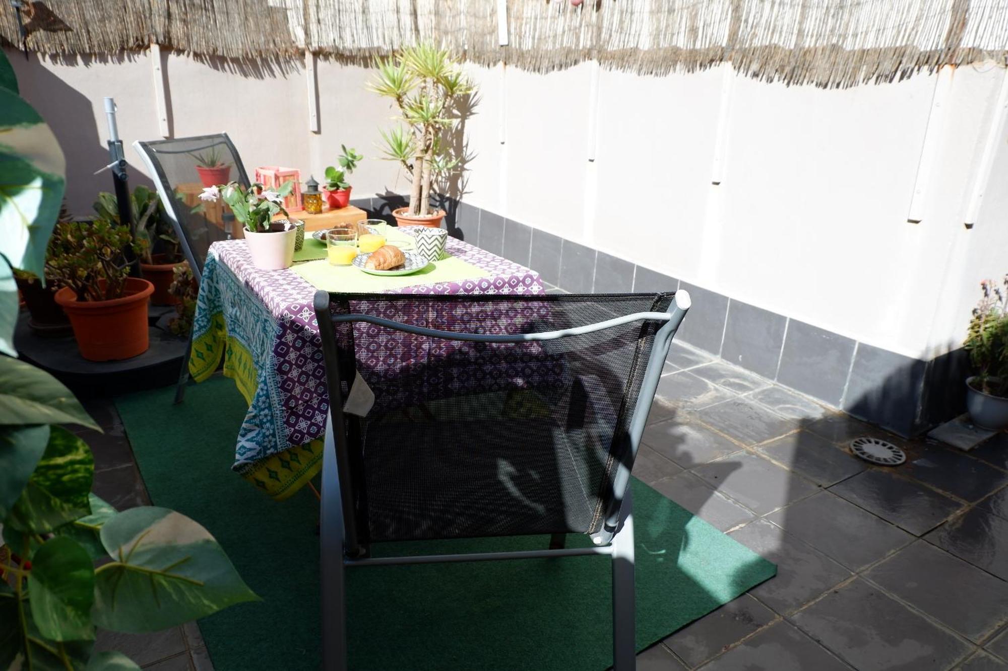 말라가 Atico En El Centro Historico Con Terraza 아파트 외부 사진